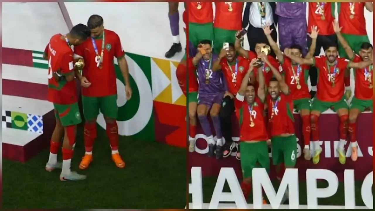 لحظة عاطفية.. حريمات يسلم شارة الكابتن وكأس البطولة لحمدالله شاهد الفيديو